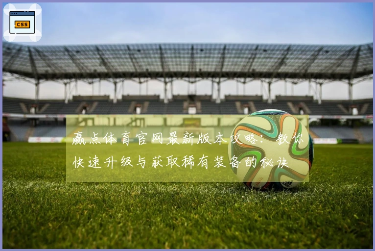 赢点体育官网最新版本攻略：教你快速升级与获取稀有装备的秘诀